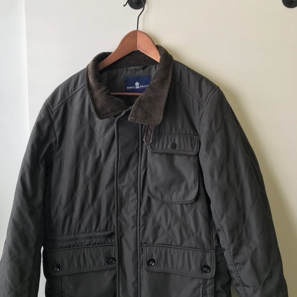 EREDI PISANO Size M Grey Polyester Zip Jacket - Picture 1 of 11